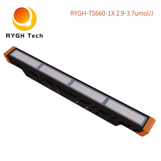 Rygh 2.9-3.7umol/J IP65 온실 LED 성장 조명 660W